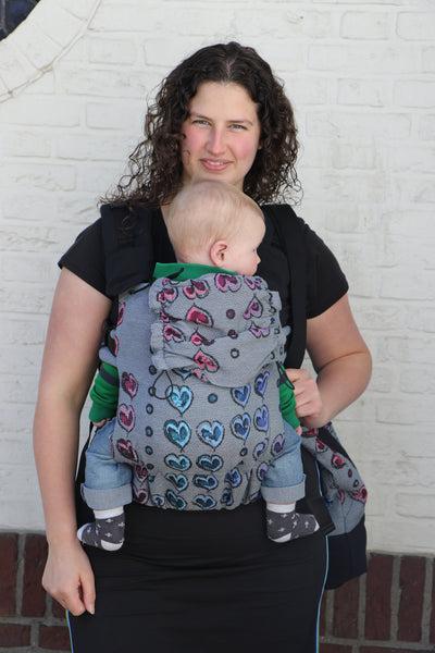 Yaro Flex Carrier Set (Heartrunes ultra grey)