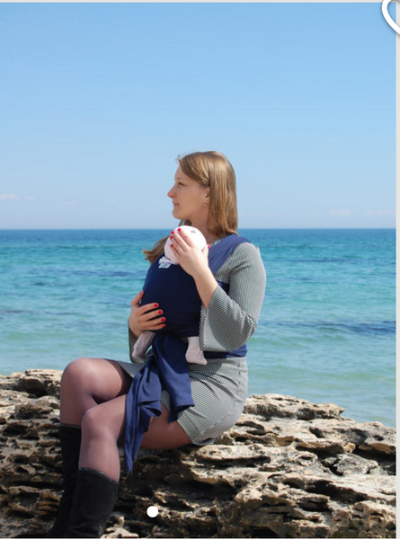 Okrosh Stretchy Wrap (Sophie - Blue)
