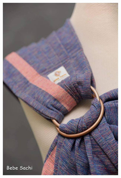 Exclusive! Bebe Sachi Ring Sling - Seroja Ungu (Pink Rails)