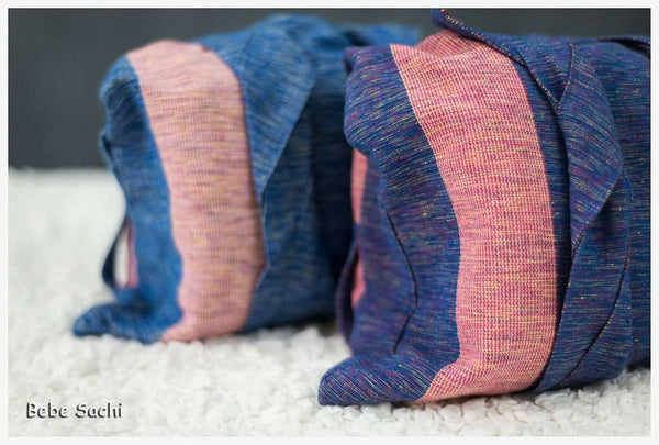 Exclusive! Sachi Wrap - Seroja Ungu (Pink rails)