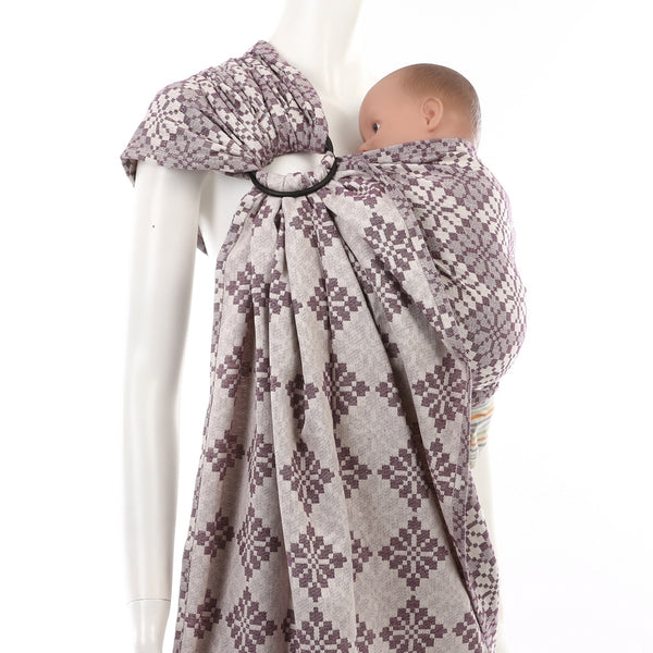 Daiesu Manggis Plum Baby Ring Sling