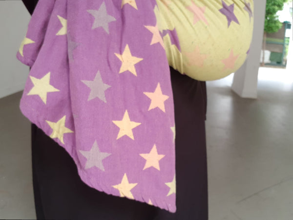 Yaro Stars Purple Ring Sling (Pre-loved)