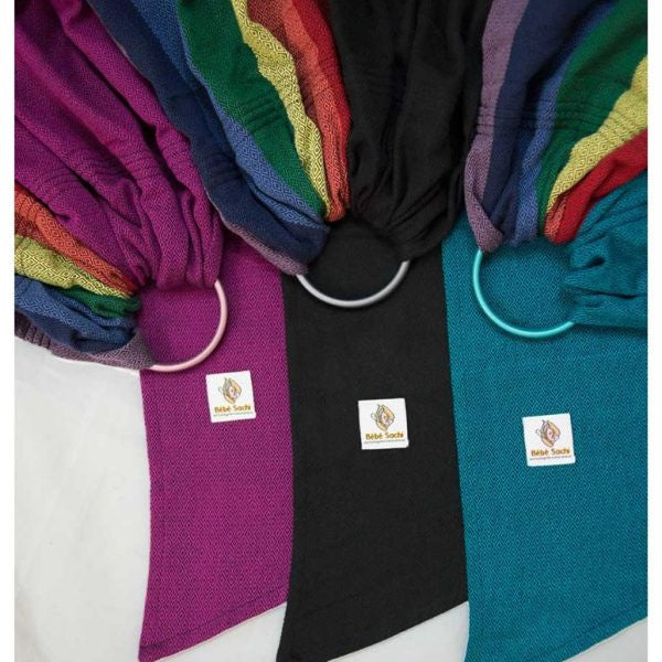 Bebe Sachi Ring Sling – Purple/Rainbow