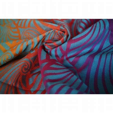 Yaro Dandy Fire Grad Aqua Tencel Woven Wrap