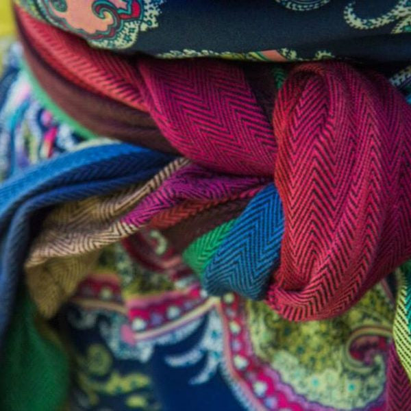 Bebe Sachi Rona Prisma Woven Wrap