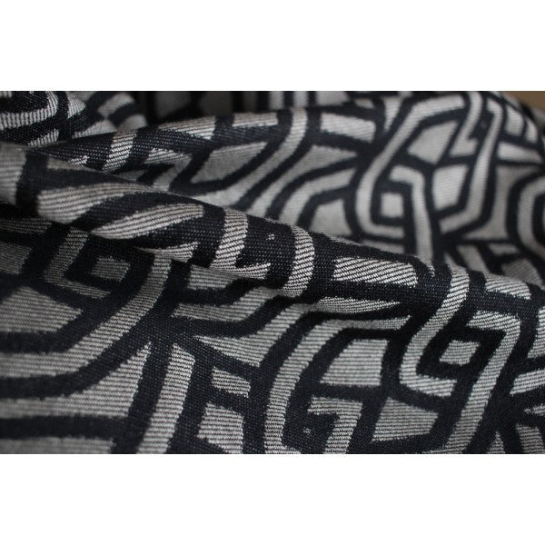 Yaro Braid Black Natural Seacell Woven Wrap