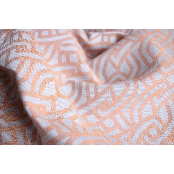 Yaro Braid Silver Bronze Linen Woven Wrap