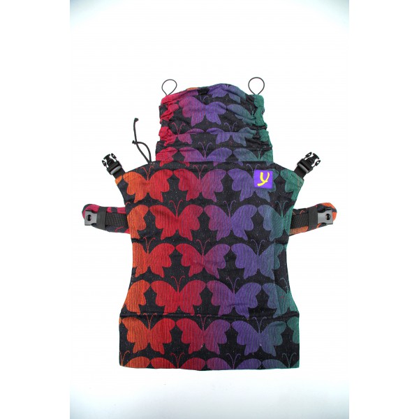 Yaro Flex Carrier Set (Butterflies contra black)