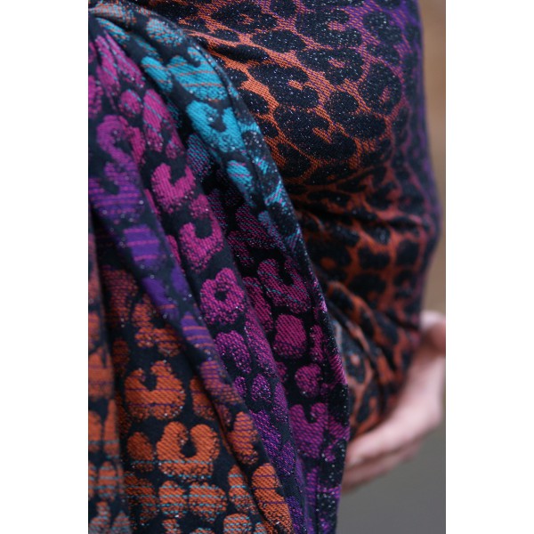 Yaro Pussycat duo Black carnival glam ring sling