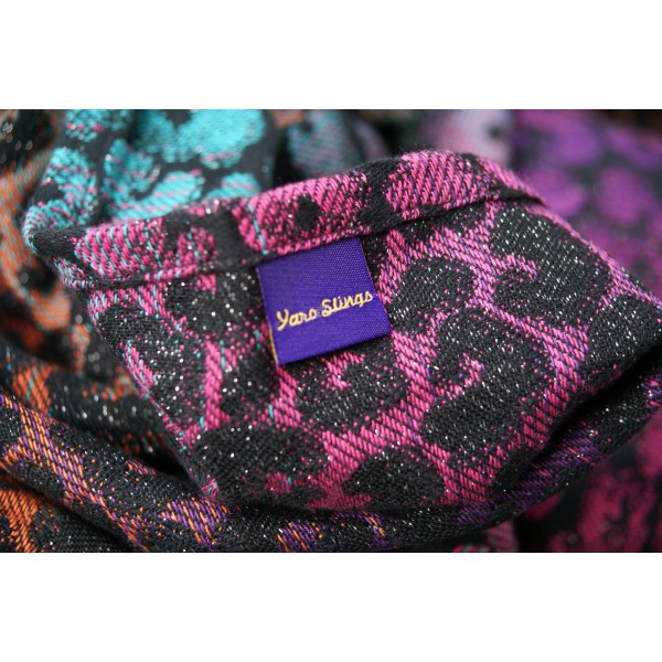 Yaro Pussycat duo Black carnival glam ring sling