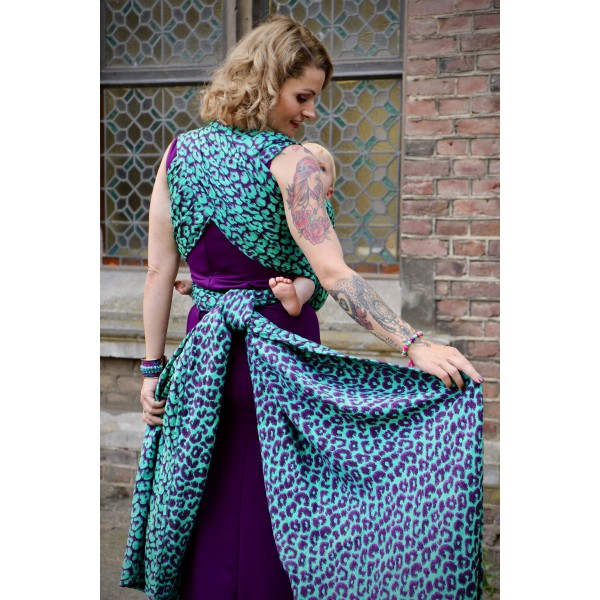 Yaro Pussycat Ultra Purple Green Ring sling