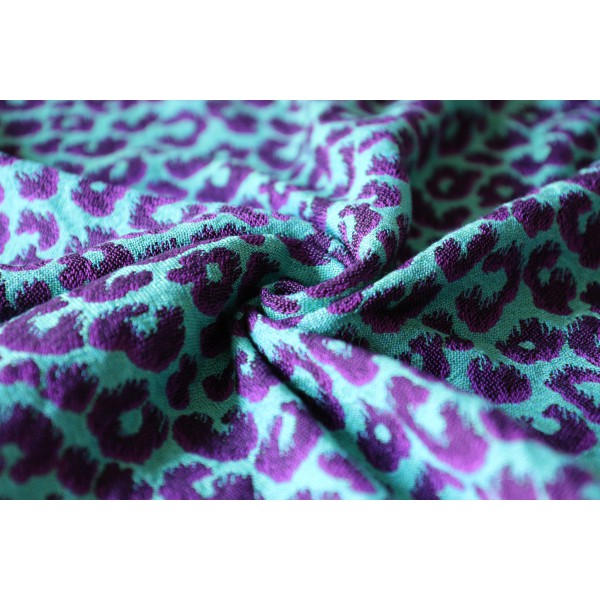 Yaro Pussycat Ultra Purple Green woven wrap