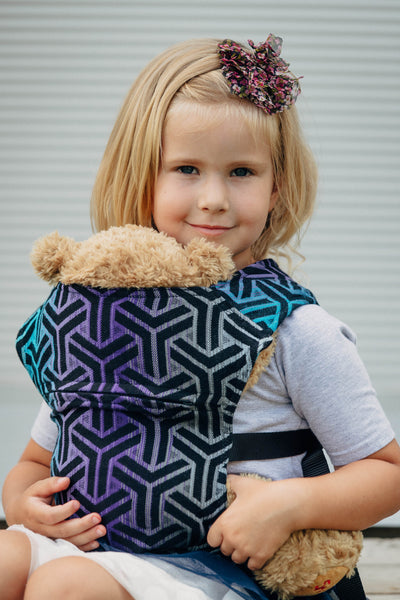 Doll Carrier made of woven fabric, 100% cotton - TRINITY COSMOS